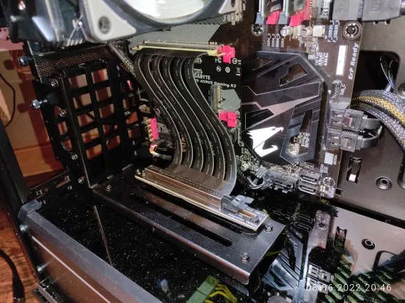 High-Speed PCI-E 3.0 Riser Cable Extender for PC Graphics Cards - 16x GPU Riser with Vertical Kit for ATX Chassis Description Image.This Product Can Be Found With The Tag Names Computer Cables Connecting, Computer Peripherals, PC Hardware Cables Adapters, Riser pcie