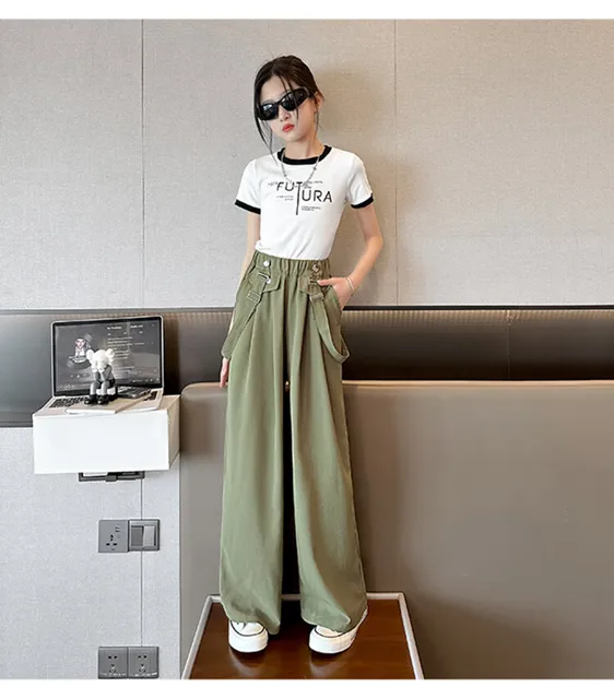 childrens wide leg trousers