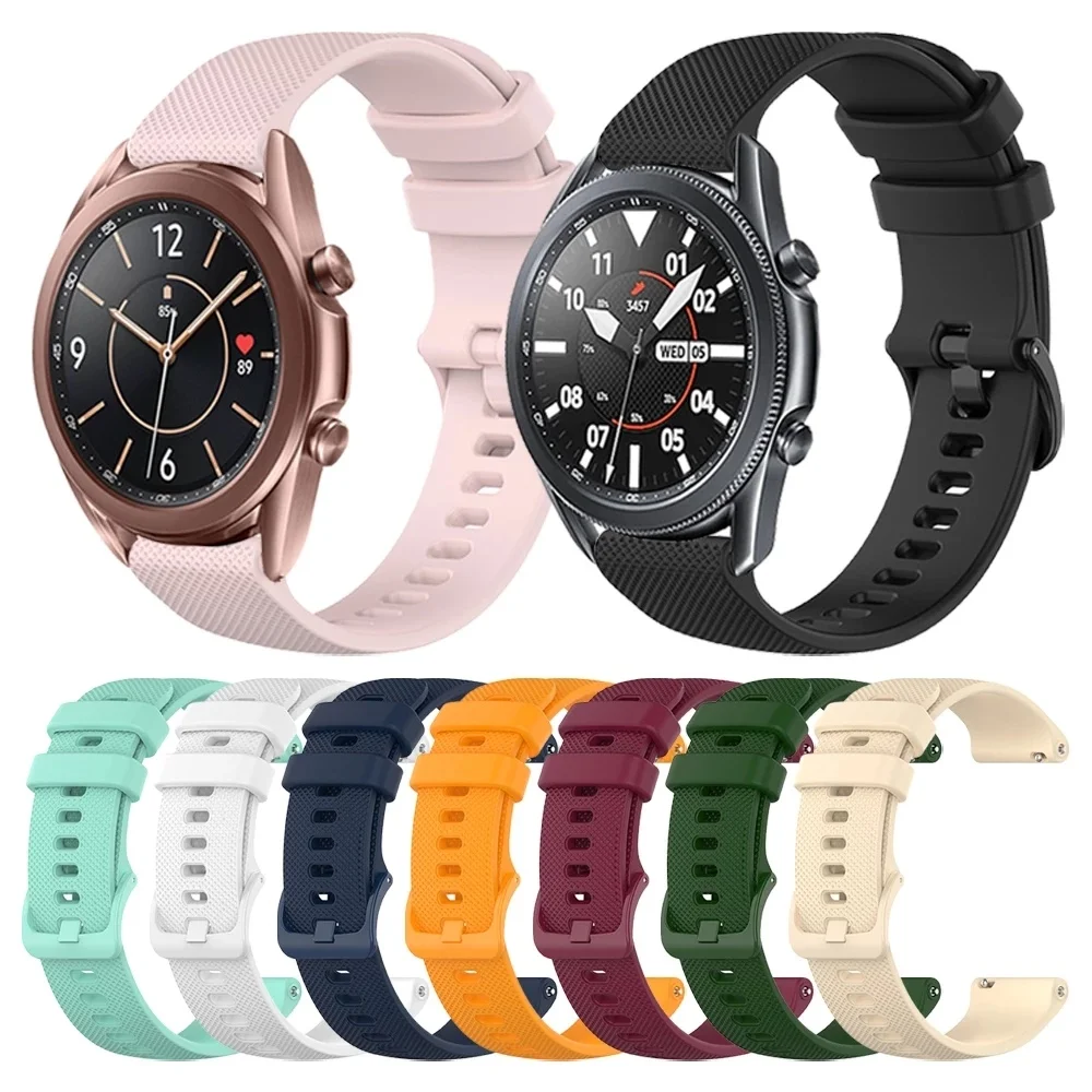 

Silicone Strap for Samsung Galaxy Watch 3 41mm Band Soft Bracelet Wristband for Galaxy Watch 3 45mm Strap Smartwatch Accessories