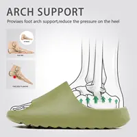 KIDMI Unisex Slippers Slides for Women and Men New EVA Comfort Shower Shoes Light Waterproof Summer Sandals Men Cloud Slippers 2