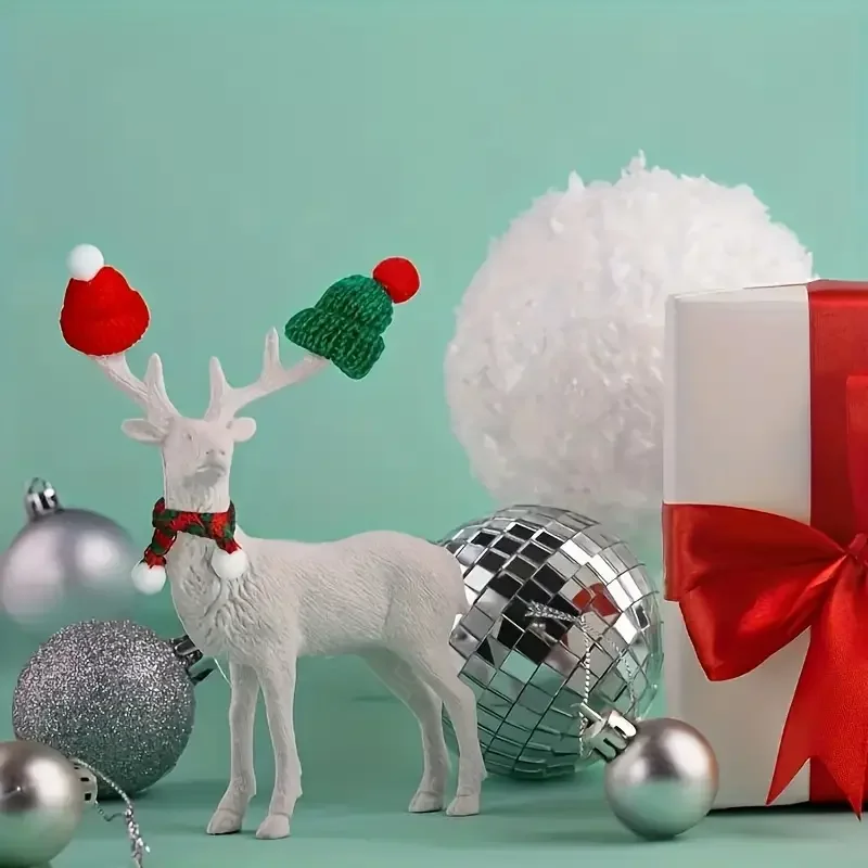 Mini Cashmere Knitting Hats DIY Craft Kit