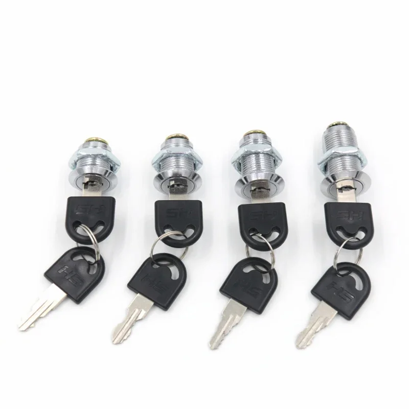 Cam Lock 16/20/25/30/38mm Mail Box File Cabinet Desk Drawer Lock With 2 Keys DIY Cabinet Tools 5Pcs cabinet safety lock,cabinet lock