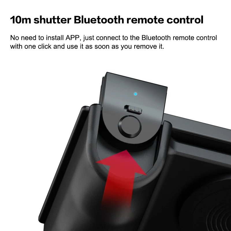 Magnetic Smartphone Camera Handle Grip with Anti Shake