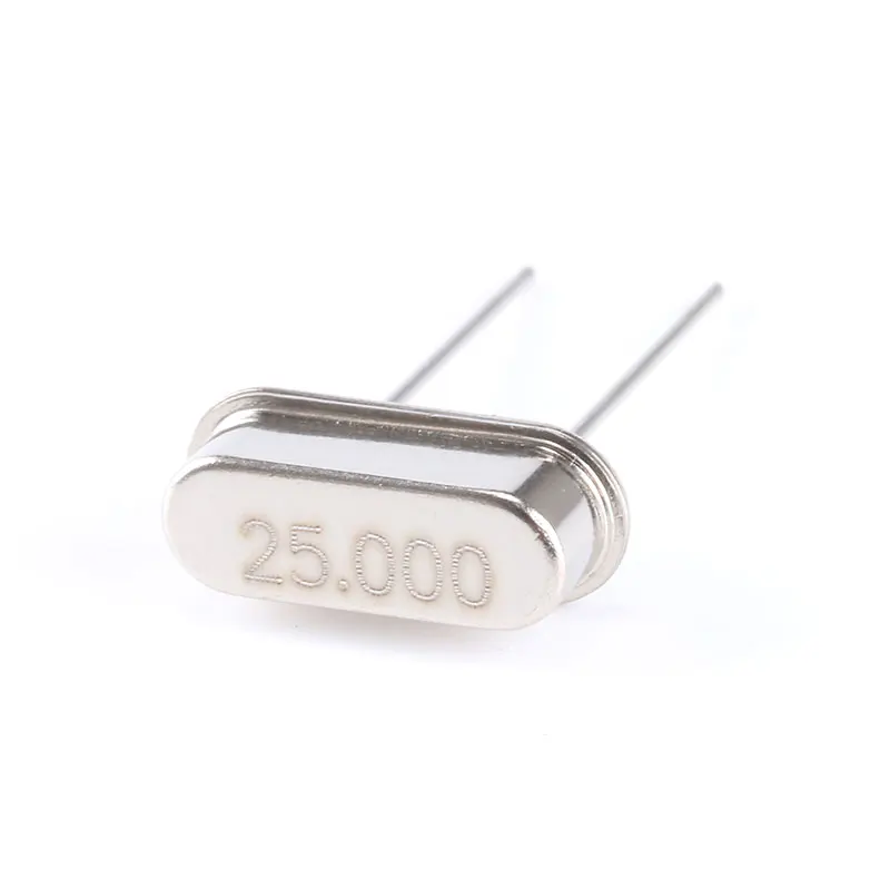 20pcs 25MHz Crystal Oscillator Quartz Resonator HC-49S 25 MHz 25.000M Hz 25.000MHZ crystal oscillator quartz resonator