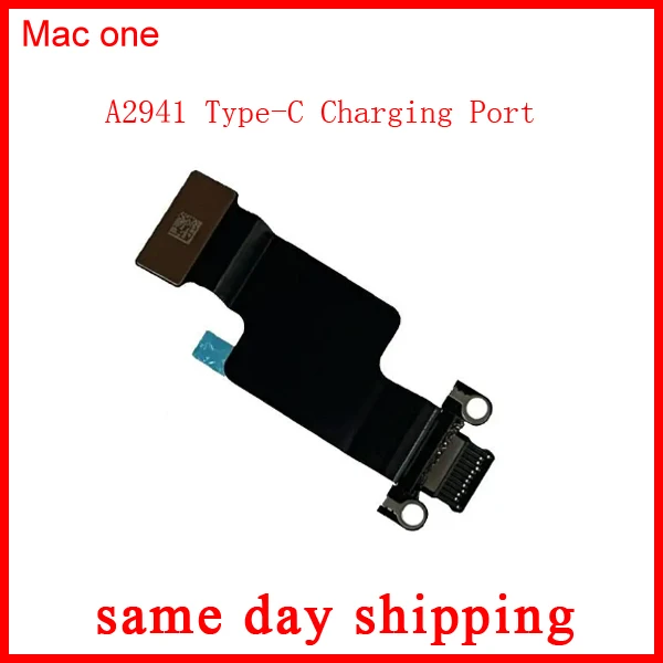 노트북 전원 DC 잭 USB-C 커넥터, 맥북 에어 레티나 15.3 인치 M2 C타입 충전 포트, A2941, 로트당 5 개