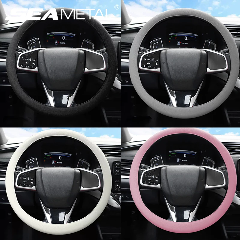 Silicone Car Steering Wheel Cover Anti Slip Protector
