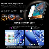 Teclast T65 Android 16 Tablette 13,4 Pouces 1920x1200 120Hz T7280 8 Cœurs Max 20 go de RAM (8 go + Extension 12 go) 128 go ROM 4G LTE 8000mAh 13MP+5MP 6