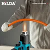 Handheld Hot Air Gun Rechargeable Cordless 300-550℃ Temperature Adjustable Electric Heat Gun with Nozzles for Makita 18V Battery 2