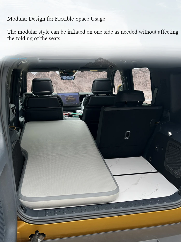 For BYD Leopard 5 inflatable mattress conversion brushed car sleeping pad split hardboard brushed mattresses