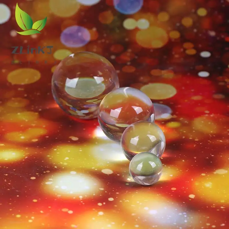 1Pc Clear Crystal Ball Quartz Healing Sphere Photography Puntelli Home Decor