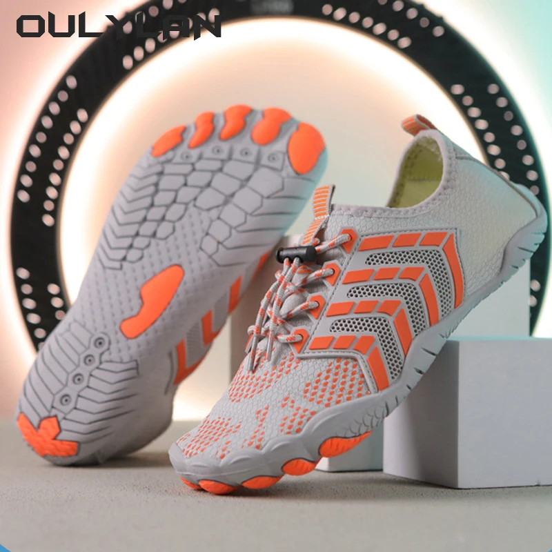 

2024 Outdoor Beach Shoes Snorkeling Wading Shoes Men's and Women's Diving Swimming Fitness Shoes Comfortable Skin Friendly Soft