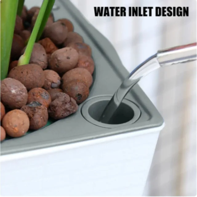 Plastic Brick Pattern Flowerpot Creative Shape Garden Flower Pot for Garden Courtyard Indoor Large Flower Pot Garden Supplies 5