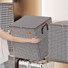 3559 Quilt Storage Bag Clothes Quilt Finishing Storage Moving Bag Large Capacity Non-woven Foldable Dust-proof Bag 1