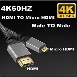 Premium 4K Micro HDMI to HDMI Cable - 60Hz High - Speed - 3m (MICRO HDMI)