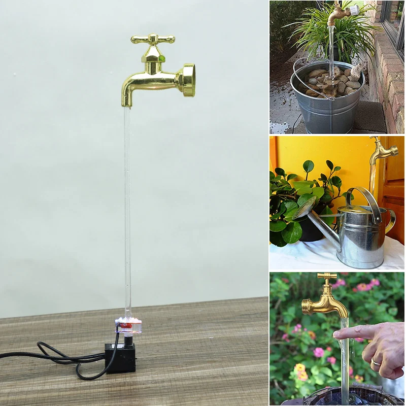 

Invisible Flowing Spout Watering Can Fountain Floating Tap Fountain For Home Decoration Ornaments