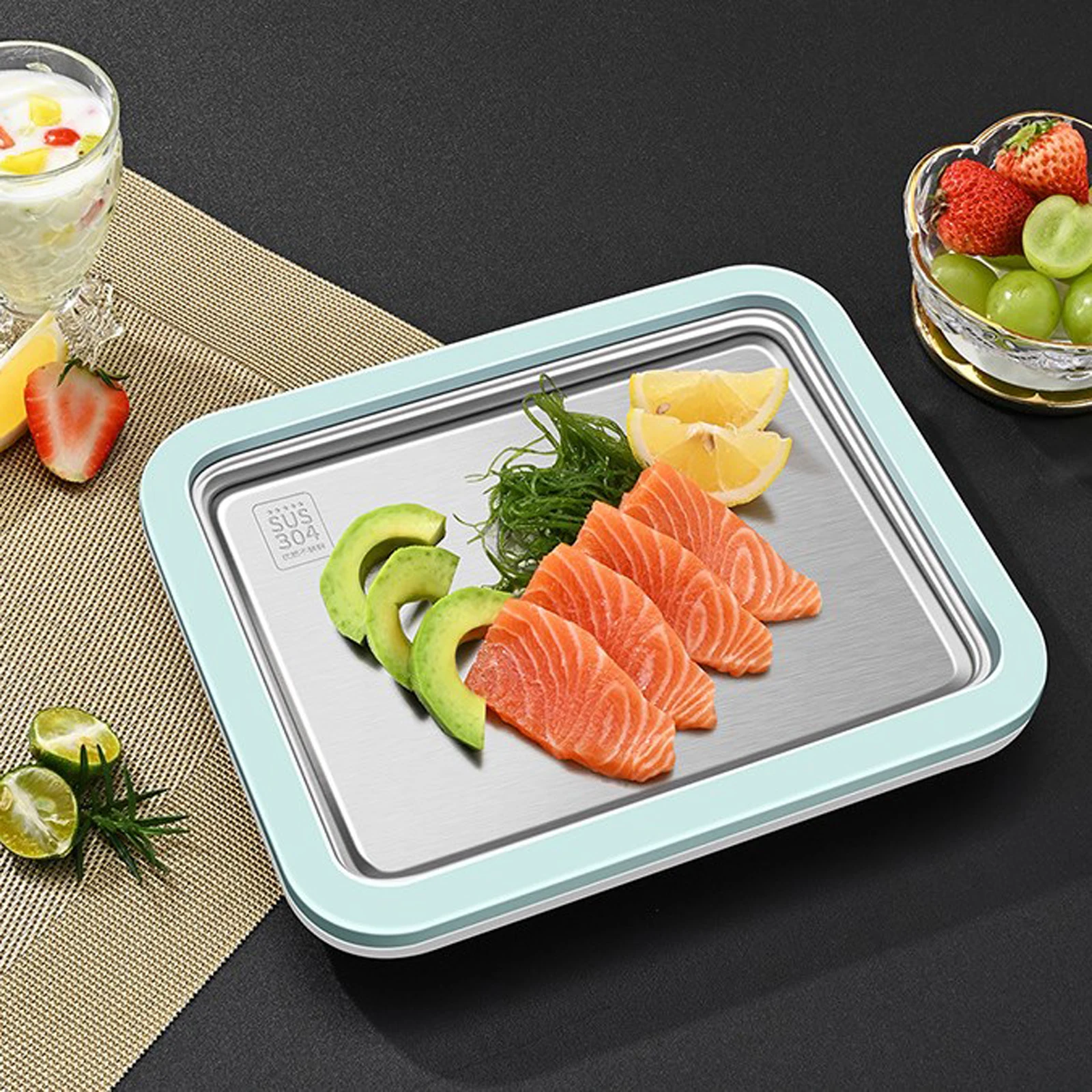 Fried Yogurt Machine Small Household Children's Mini Ice Cream Homemade Fruit Fried Ice Plate Plug-free Cream fried yogurt machine