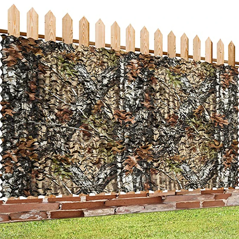 Camo Netting Bulk Roll Mesh Cover Blind Net Camo Outdoor Sun Shade Camping Shooting Hunting Fence Camouflage Net Awning Jungle