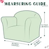 Mini Size Sofa Cover 1 Seat Soft Armchair Couch Cover Solid Color Elastic Stretch Mini Size Settee Slipcover For Children Chair 6