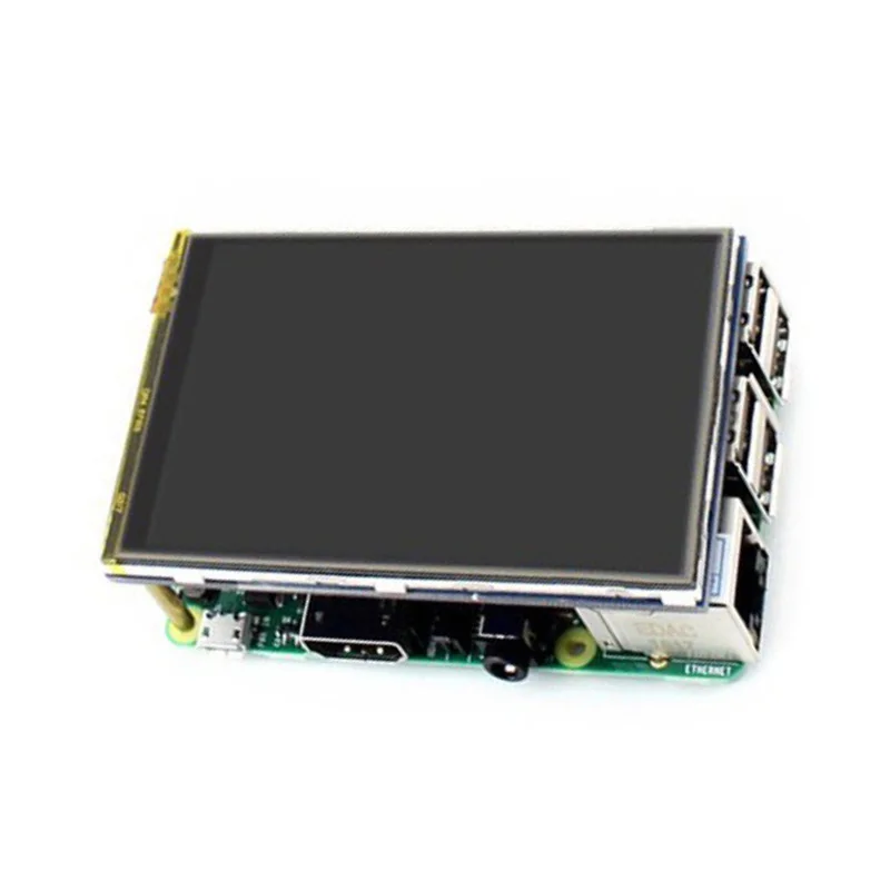 라즈베리 파이 3.5 인치 LCD 디스플레이 화면 저항 터치 스크린, 480 × 320 SPI 드라이버 인터페이스