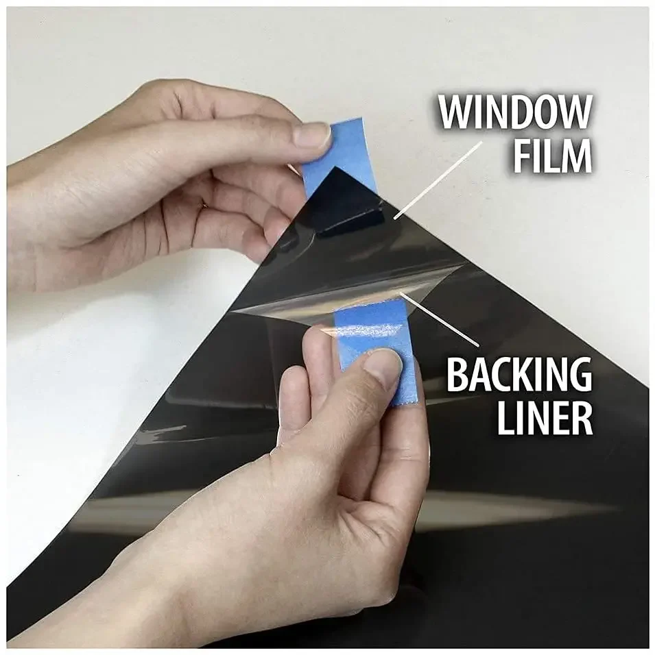 Window Tint Film for Cars Privacy Car Shade Front Windshield Heat & UV Block Blackout Auto Car Windshield Sun Shade