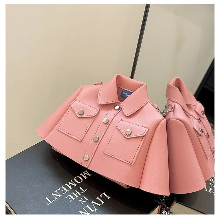 

Women's Bag 2023 Creative Clothes Shape Shoulder Bag Women Small Chain Crossbody Bag Cute Handbag