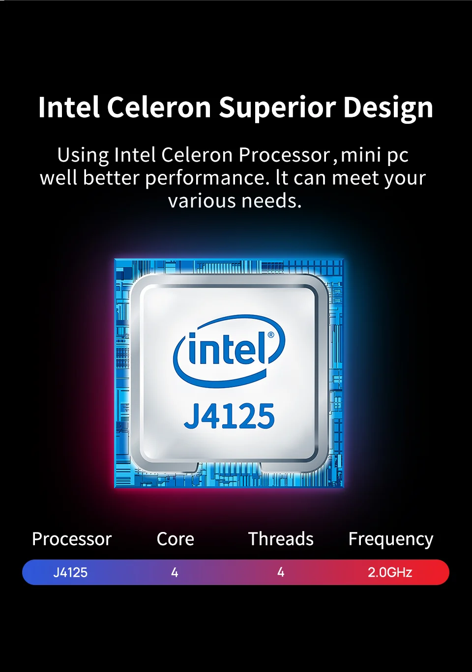 Mini PC Firewall Router with 4 LAN Ports, Intel Celeron J4125, USB3.0, Ngff SIM Slot - VPN Ready, OEM/ODM Logo Laser Print Description Image.This Product Can Be Found With The Tag Names Barebone Mini PC, Computer Office, Fanless soft router