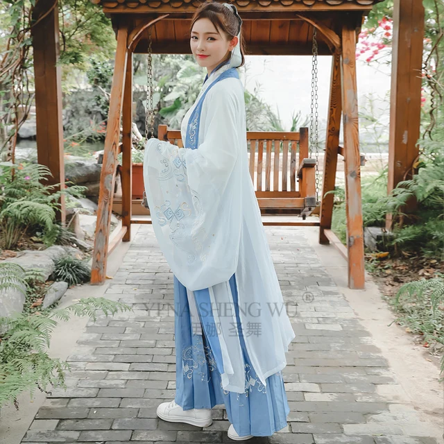 전통 Hanfu 커플 남자 여자 코스프레 의상