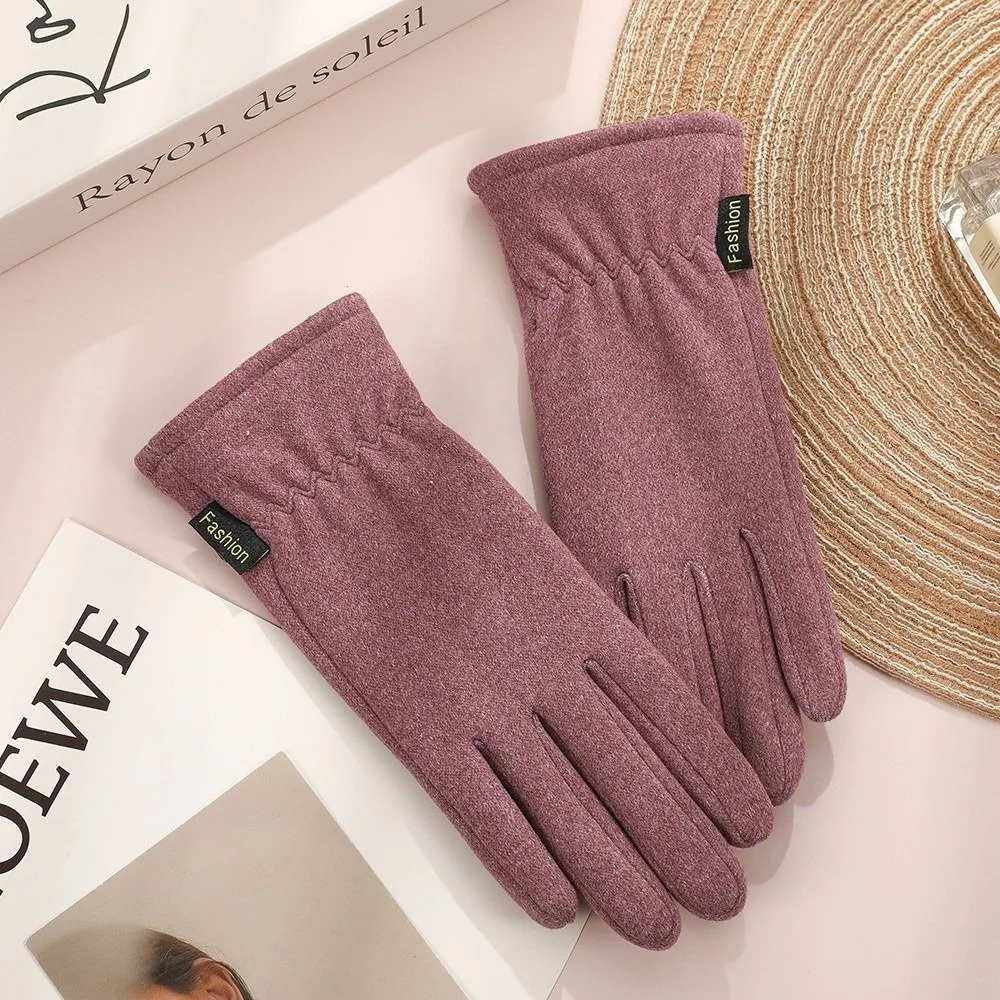 Winter Touch Screen Gloves Warm Polyester Full Finger
