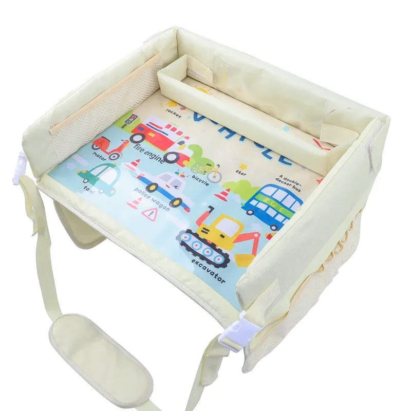 Tray Storage Car painting table Car child safety seat tray Multi-functional infant car seat