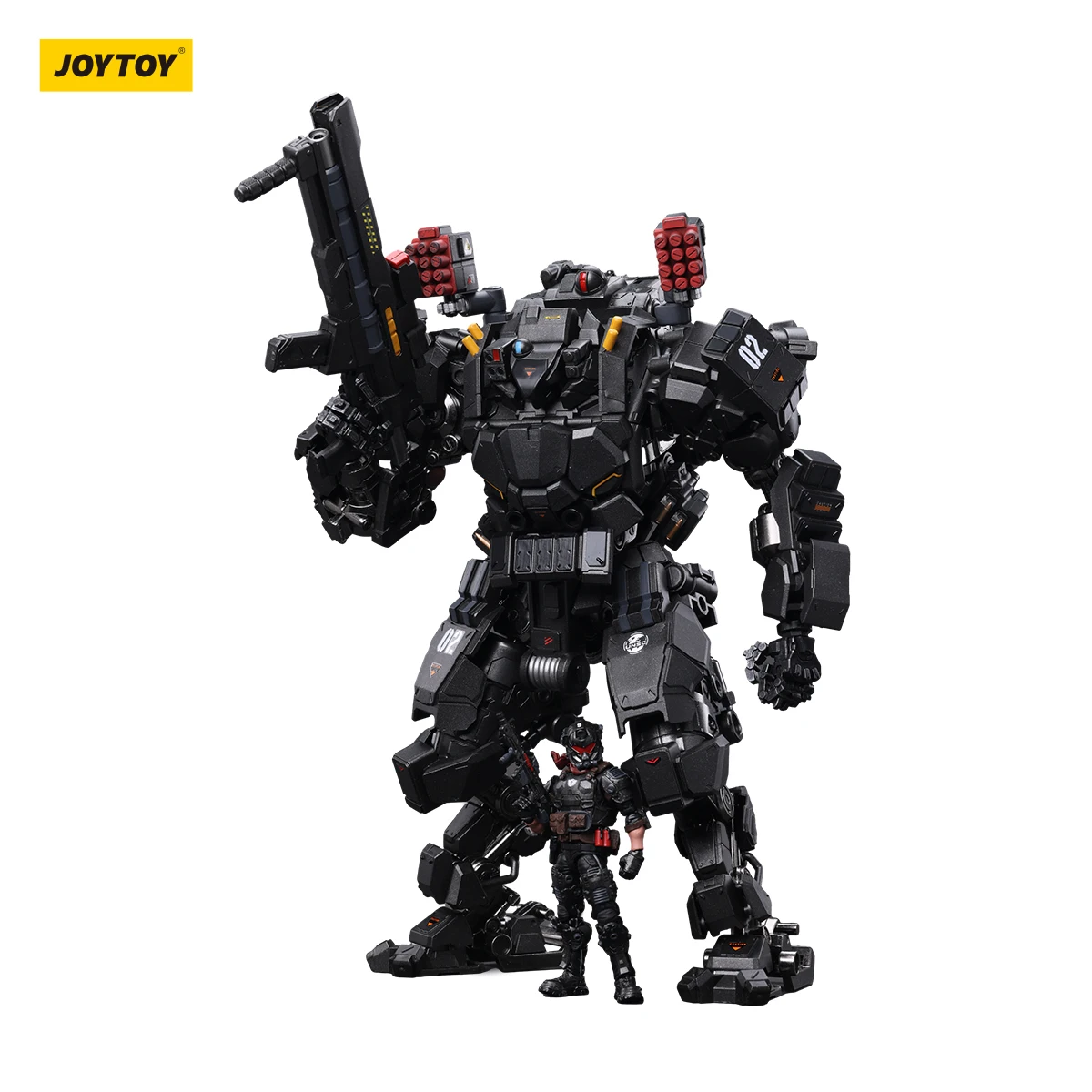 JOYTOY 배틀 스타 1/18 액션 피규어, 애니메이션 33cm, 슬픈 원정대, 폭군 메카 02 컬렉션 메카 모델 장난감