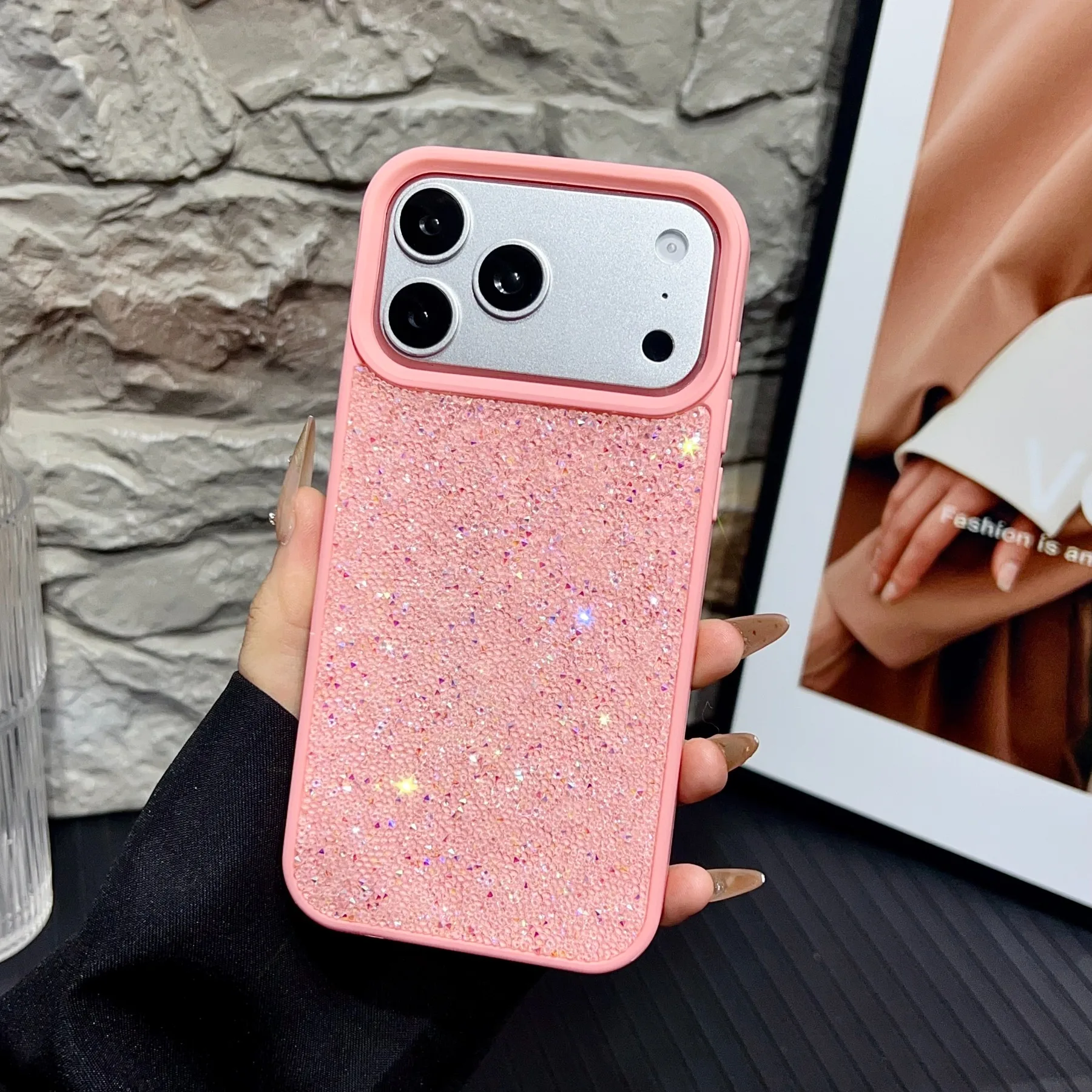Luxury Fantasy Bling Little Rhinestone Glitter Phone Case For iPhone 17 ...