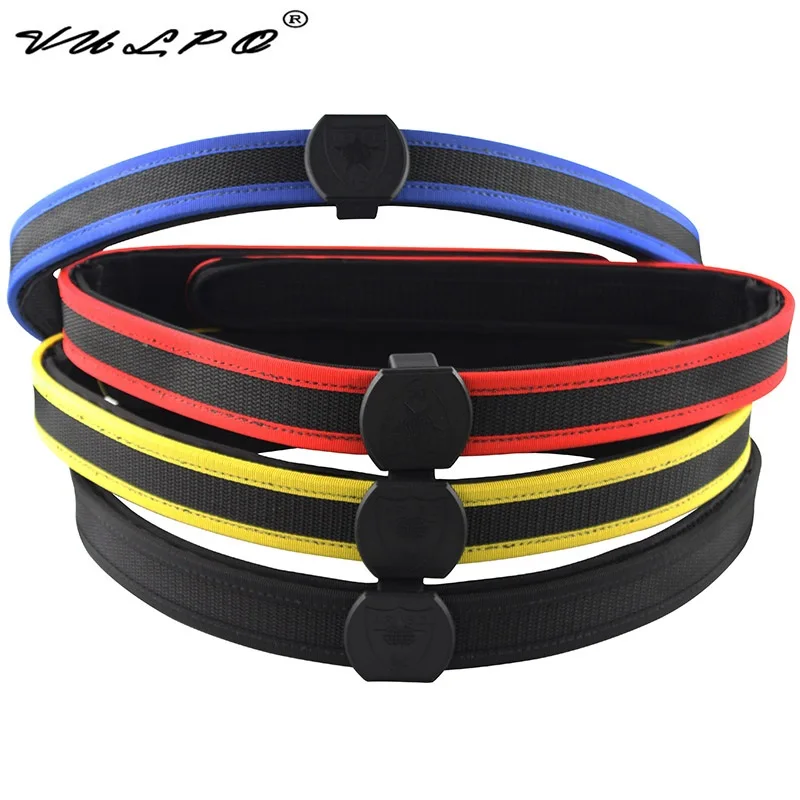 Tactical Belt VULPO IPSC Tactical Nylon Belt Waist Heavy Duty Training Belt For Outdoor Hunting Accessories