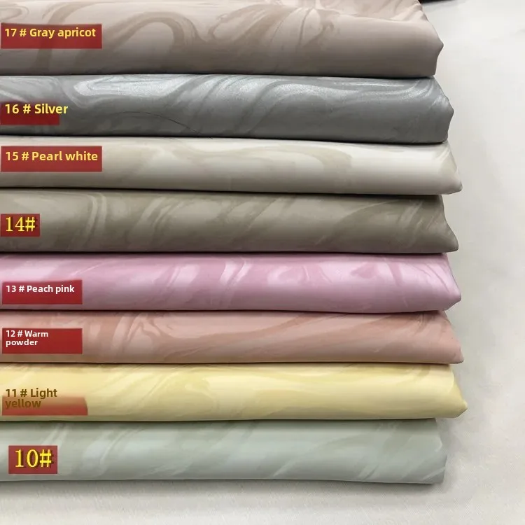 New Chinese Style PU Leather Soft Surface Fabric Silk Comfortable Soft Bag Pillow Shoe PU Leather Artificial Skin For Clothing