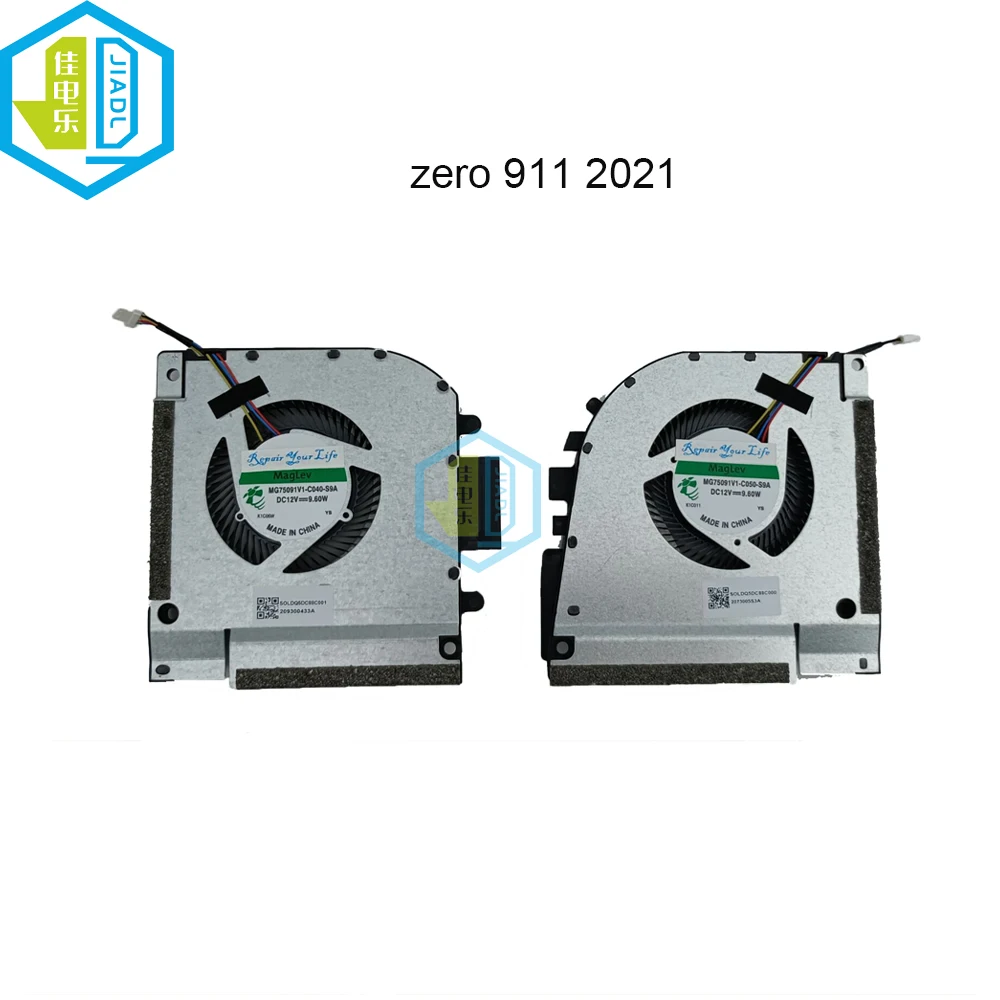 Notebook pc Ventiladores de Refrigeração para Laptop Cpu Gpu Cooler Thunderobot 911 Zero 2023 Rtx30 Maibenben X658 Mg75091v1 C050 C040 S9a