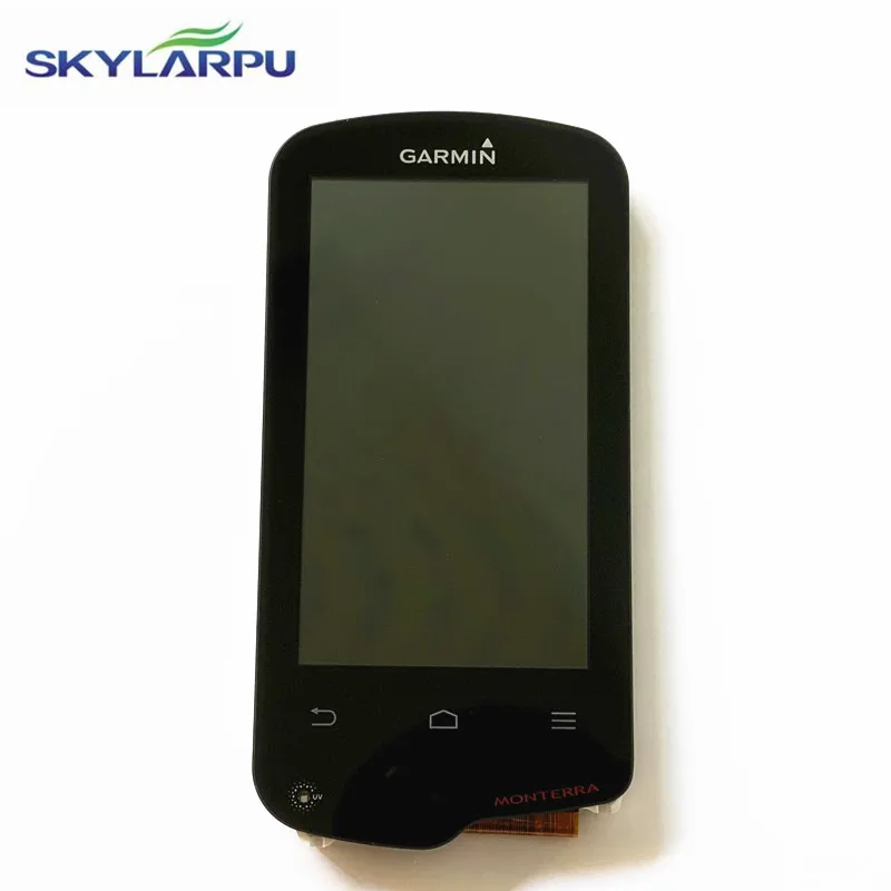 Skylarpu Tela Lcd para Garmin Monterra Topo Gps Navigator sem Moldura Frontal Display Lcd com Digitador da Tela de Toque