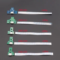 1pc USB Charging Port Socket Circuit Board For 12Pin JDS 011 030 040 055 14Pin 001 Connector For PS4 Controller