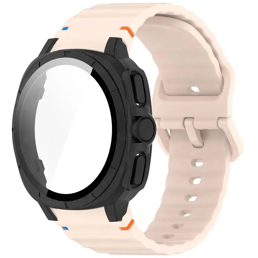 Premium Silicone Bracelet with Stylish Protective Case