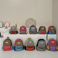 2024 Kids Backpack Children School Bags Lightweight Girls Boys Canvas Backpack Kids Bags 2