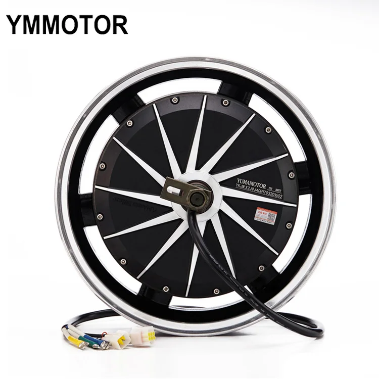 14 Inch 1500W-3000W High Torque Bldc 72V Electric Car Hub Motor Conversion Kits