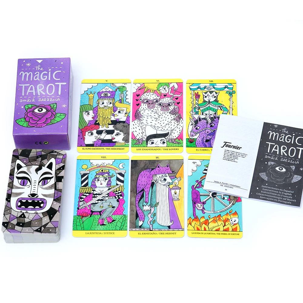 Tarot Mágico de Amaia Arrazola: Mazos de Cartas de Adivinación para un Viaje Místico y Feminista