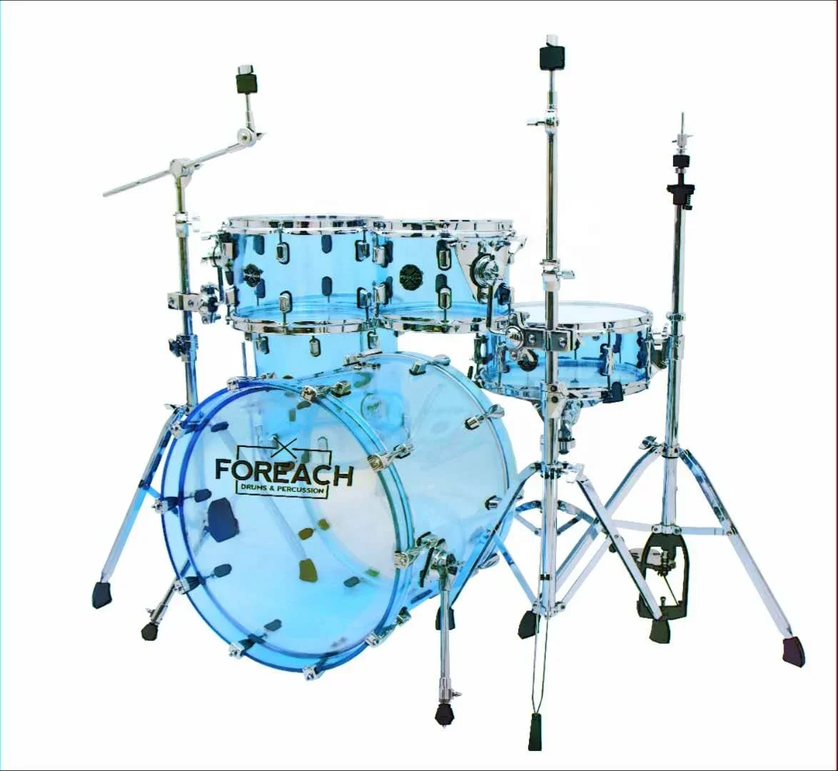 Silenziatori Per Batteria - 6 Pezzi In Gel Trasparente Per Smorzare Il Suono - Foto 3