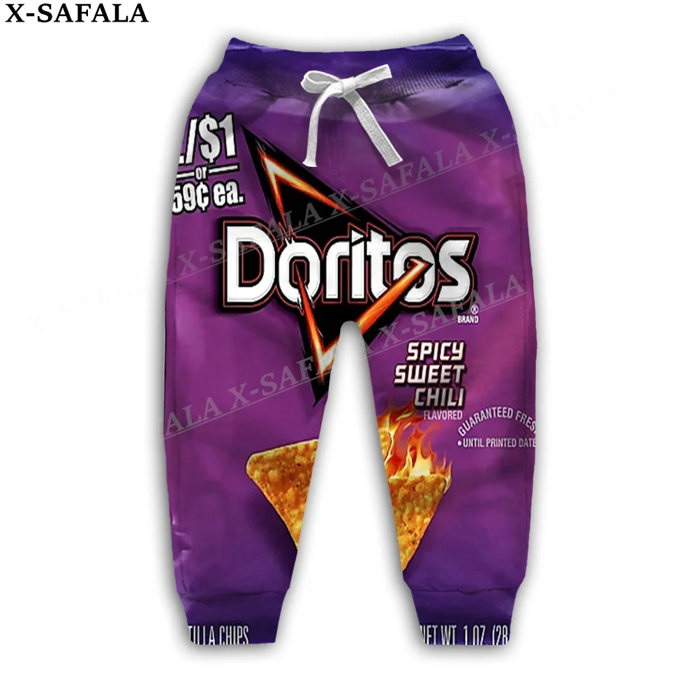 Novità Fiches Divertenti Takis Food Pantaloni Con Stampa 3D Pantaloni Sportivi Per Bambini Pantaloni Lunghi Con Coulisse Pantaloni Sportivi Primavera 