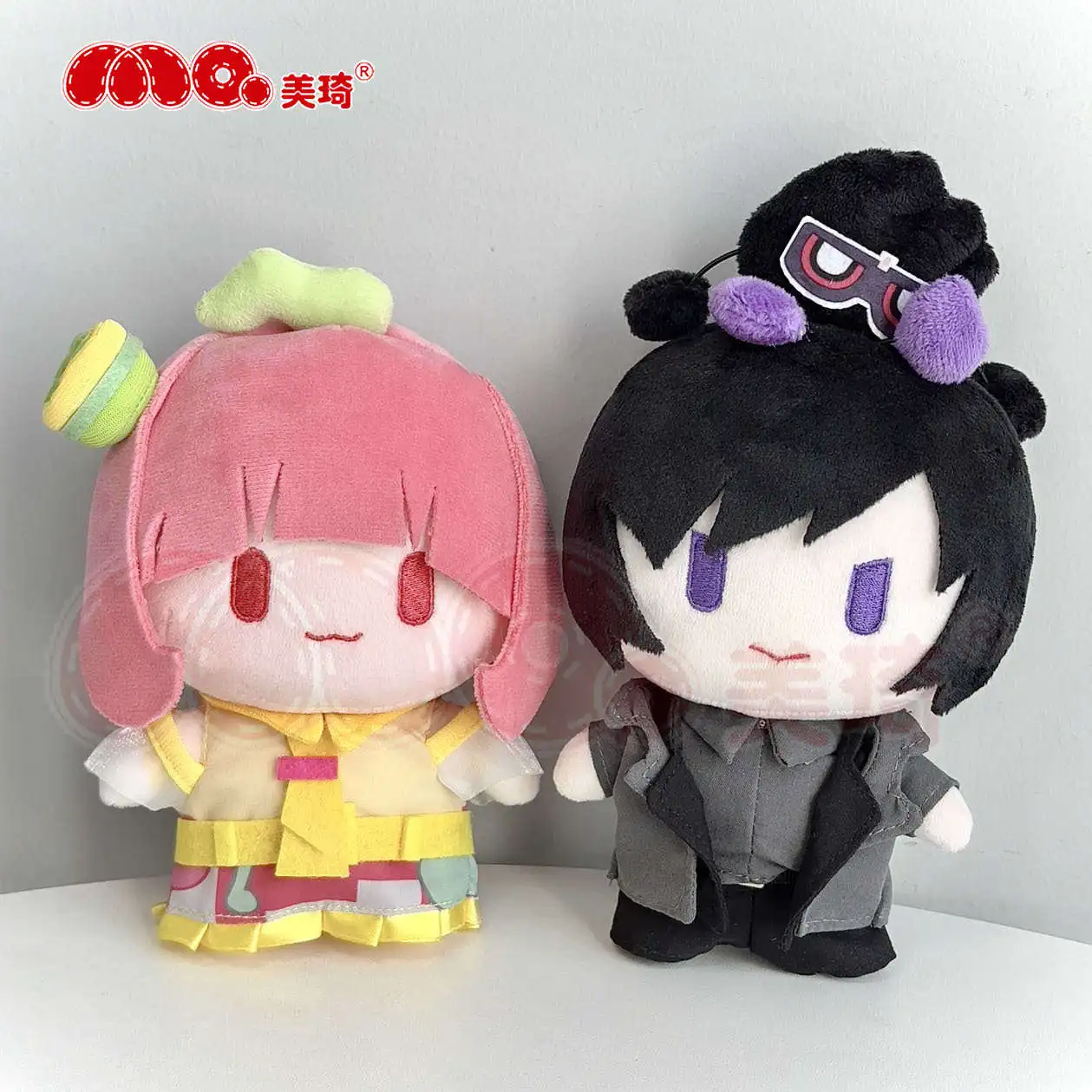 메이치 애니메이션 나이트 바오셩 용멍 서라운딩 인형 마스크 아크사이드 인형 플라워 패밀리 빅미 탑 트레저 인형 축제 선물