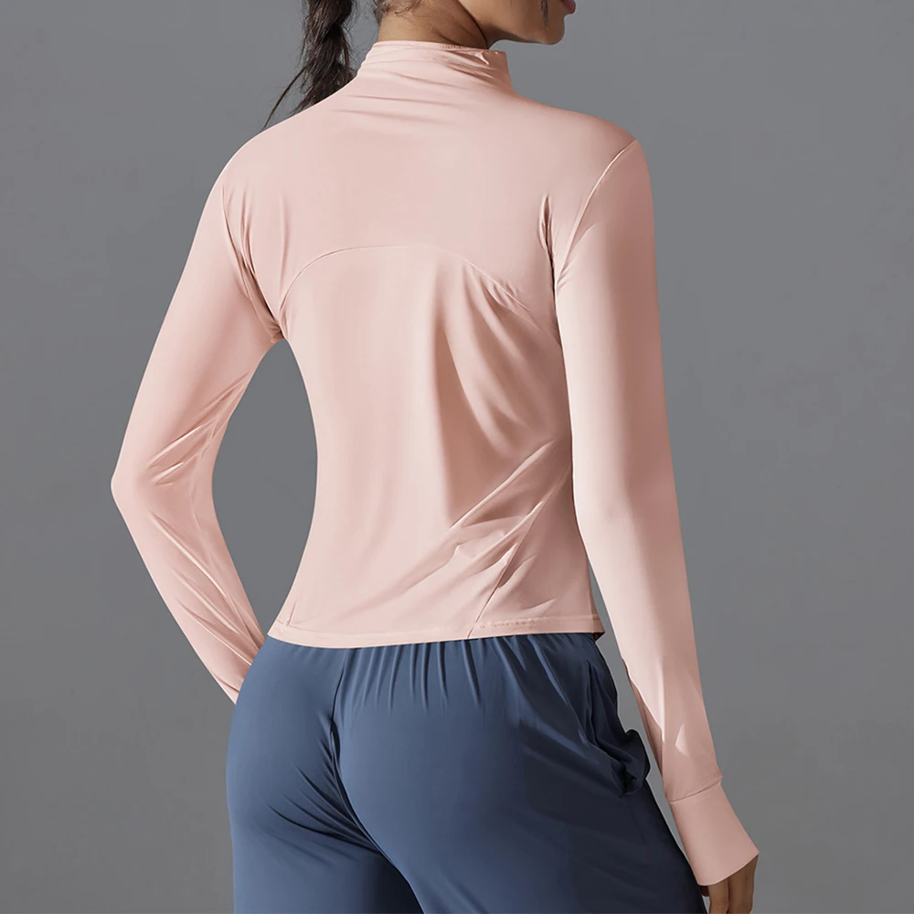 Waistcoat Long-Sleeved Shawl Yoga Top Cover-up