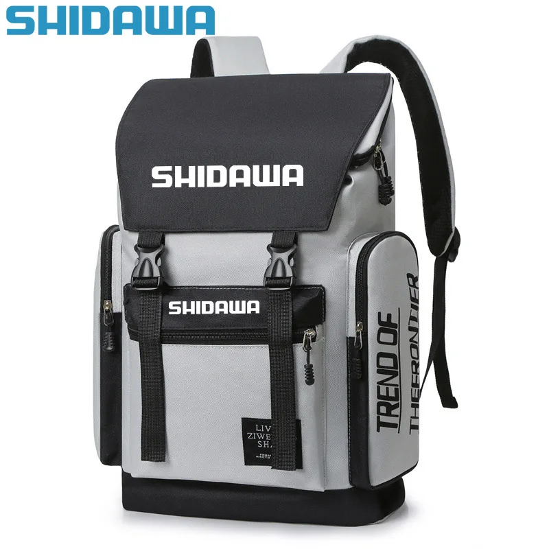 트렌디한 남녀 공용 다기능 대용량 야외 하이킹 캠핑 방수 낚시 백팩 트렌디한 남녀 공용 다기능 대용량 야외 하이킹 캠핑 방수 낚시 백팩