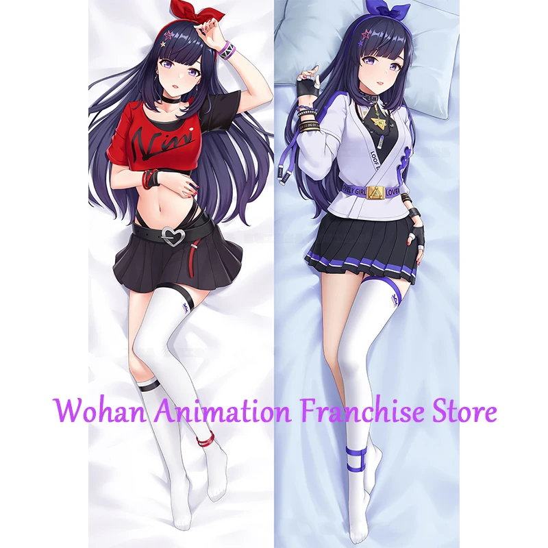 

Dakimakura Anime Pillow Cover Kira A-soul Halloween Christmas Decoration Double-sided Print Life-size