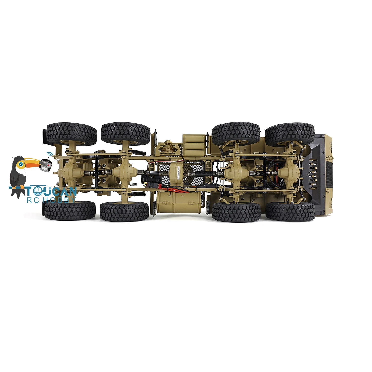 US Stock1/12 8x8 RC US Military Truck HG-P802 4 Axles Remote Control Army Car Models Servo Motor ESC User Manual Toys 4