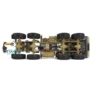 US Stock1/12 8x8 RC US Military Truck HG-P802 4 Axles Remote Control Army Car Models Servo Motor ESC User Manual Toys 4