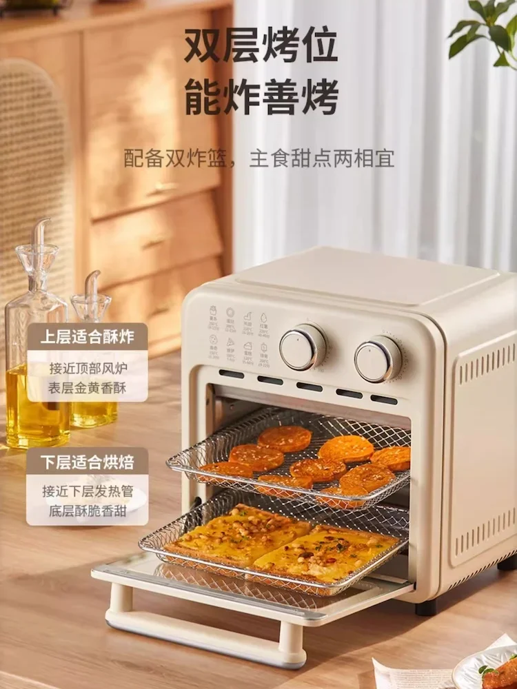 Joyoung Air fryer oven Low fat oil free deep fryer Multi function airfryer electric oven 9L Automatic Air fryers Home appliances 2