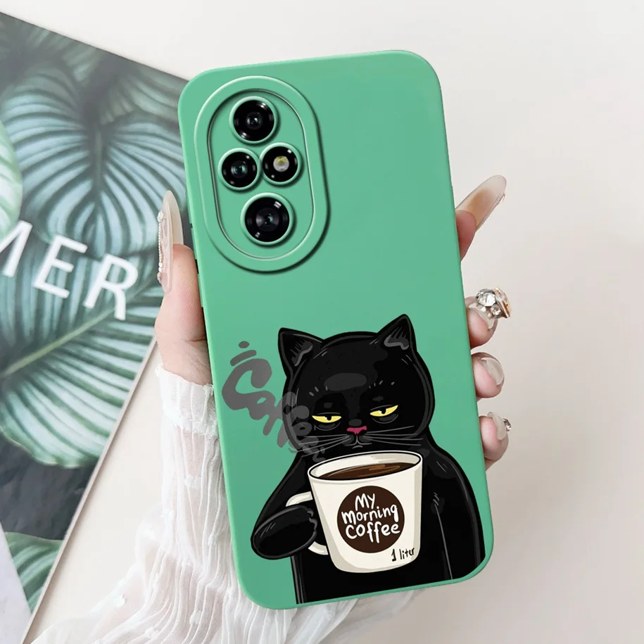 Luxury Marble Moon Frosted Shockproof Silicone Case - Soft Protective Bumper Cover